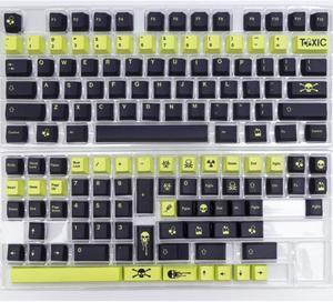 1 Set GMK Toxic PBT Keycaps Dye Sublimation Profile For Mx Switches Mechanical Keyboard 141 Keys GMK Keycap