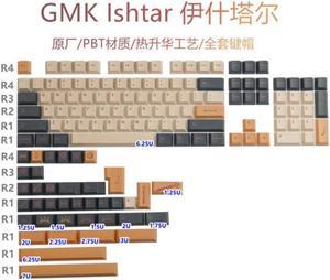 GMK Ishtar 142 Keys/set Keycaps PBT Dye Sublimation Key Caps Profile Keycap With ISO Enter 7U Spacebar For MX Switch