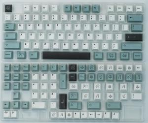 GMK November Fog Keycaps 145 Keys Profile PBT Dye Sublimation Mechanical Keyboard Keycap For MX Switch 61/64/87/104/108