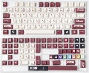 Retro 141 Keys Keycaps Profile PBT Keycap Dye SUB Japanese DIY Mechanical Keyboard For MX switches GK61 64 87 96 104 108