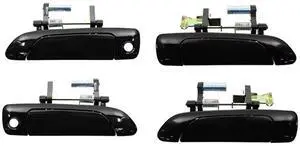 Acaigel 4Pcs Front & Rear Outside Door Handles Black For Honda Civic 2001-2005 Sedan Usa Acaigel 4Pcs Front & Rear Outside Door Handles Black For Honda Civic 2001-2005 Sedan Usa
