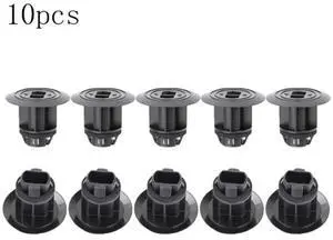Yassdwbn 10Pcs 90467-22015 Exterior Trim-Rocker Molding Clips For Toyota