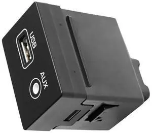 Yassdwbn Auxiliary & Usb Jack Assembly For Hyundai Santa Fe 2016-2018 96121-2W560