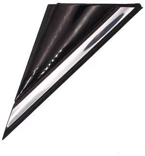 Yassdwbn Rh Fender Pillar Corner Chrome Molding Glossy Fits For Hyundai Sonata 15-19