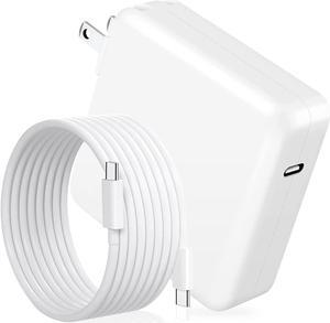 Mac Book Pro Charger - 118W Power Adapter Compatible with USB C Port MacBook Pro & MacBook Air 13 14 15 16 inch New ipad Pro and All USB C Device 6.6ft USB-C to C Charge Cable