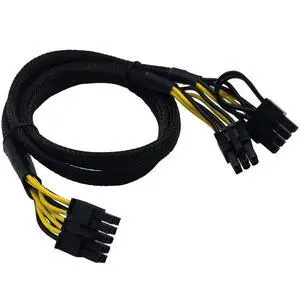 GPU Power Cable for Dell Precision 5820 7820, 10 Pin to 8 Pin(6+2) 6 Pin PCIe GPU Power Adapter Sleeved 21-inch (53cm) GPU Power Cable for Dell Precision 5820 7820, 10 Pin to 8 Pin(6+2) 6 Pin PCIe GPU Power Adapter Sleeved 21-inch (53cm)