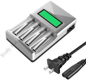 LCD ligent4 Bays for AA 3A NiMH NiCD Batteries