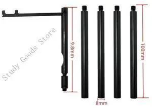 Lanterns Hanging Poles Support Stand With Rusts Resistant Coating for Camping
