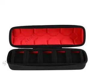 Watch Storage Box Holder 5 Slot Case With Soft Lining for Wristwear Small Items