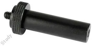 Aluminum Alloy 15mm Rod Microphone Holder Featuring 1/4in- 20 Thread Compatible for Various Cameras Accessories