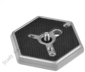 Hexagonal Camera Quick Release System Plate Professional Tripod Mounting