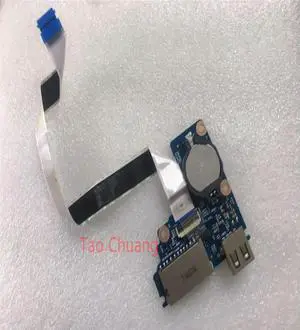 FOR Latitude E3400 3400 USB Card Reader Board with cable 450.0FV07.0001 07Y3P3 0G6V2T