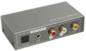HDTV to Adapter Supports Coaxial Inputs Auditory Conversion in Home Entertainment