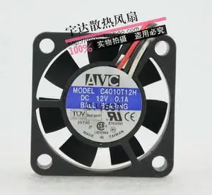 AVC4CM C4010T12H 40*40*10MM 4010 12V 0.1A3 line graphics card cooling fan