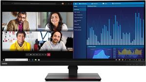 Lenovo ThinkVision P34w-20 34.14" WQHD Ultra-Wide Curved Monitor, GB