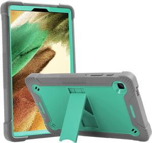 Galaxy Tab A7 Lite Case 8.7 T220 T225, Shockproof Rugged Heavy Duty Protection Cover Kickstand Case for Samsung Galaxy Tab A7 Lite 2021 SM-T220/SM-T225/SM-T227 (Guardian Teal/Grey)