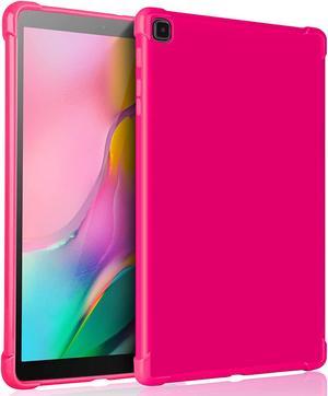 Premium Protective TPU Skin Case Cover Ultra Thin and Lightweight Protection with Camera & Charging Port Cut-Outs for Samsung Galaxy Tab A7 Lite 8.7 T220 / T225 (Hot Pink)