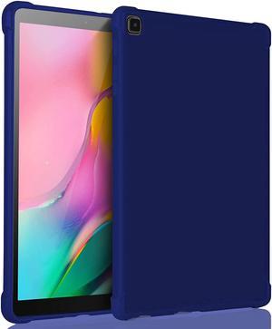 Premium Protective TPU Skin Case Cover Ultra Thin and Lightweight Protection with Camera & Charging Port Cut-Outs for Samsung Galaxy Tab A7 Lite 8.7 T220 / T225 (Dark Blue)