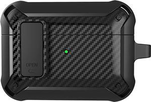 Heavy Duty Armor Case Rugged Protection for Apple AirPod 3rd Gen (Black/Black)