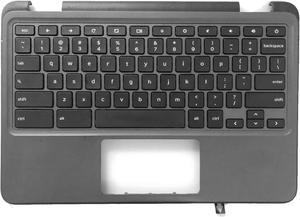 for Dell Chromebook 11 3100 Upper Palmrest Case with US Keyboard 9X8D7 09X8D7 Non-Touch - OEM