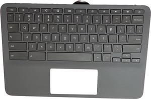 Replacement for HP 11 G8 EE Laptop Upper Case Palmrest Keyboard Assembly Part L90339-001 Top Cover - OEM