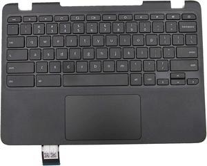 Replacement for Lenovo Chromebook N23 80YS Laptop Upper Case Palmrest Keyboard Touchpad Assembly Part 5CB0N00717 Top Cover - OEM