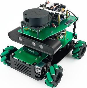Yahboom AI Adults Robotic Kit Voice Interactive Control ORBSLAM2+Octomap Mapping for Jetson Nano/TX2-NX/Xavier NX/Raspberry Pi