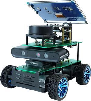 Yahboom ROS Robot Car Kit Rosmaster X1 for Raspberry Pi 4B Jetson Nano TX2 NX (X1 Superior Ver-with Nano)