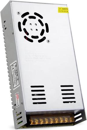 Aclorol 5V Power Supply 70A 350W 110V / 220V AC to DC 5V 70amp Universal Transformer Switching Driver Converter 5V Power Adapter for WS2812B WS2813 LED Strip Pixel Lights CCTV Camera Security System