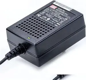 MW Mean Well Wall-Mounted Adaptor GST25U05/07/09/12/15/18/24/28/48-P1J Industrial US-Type General Size Reliable Green Adaptor (GST25U48-P1J) - OEM