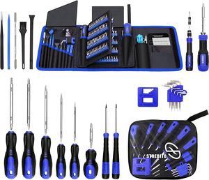 Multi-Bit Precision Screwdriver Set 191-Piece and Reversible Screwdriver Set 17-Piece Bundle, Screw Driver Set for Electronic Repair and Home Improvement