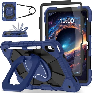 Case for iPad (A16) 11th Generation 11 Inch (2025),iPad 10th Generation 10.9 Inch (2022),Full-Body Drop Protection i Pad Case 10th Gen with Rotating Stand Screen Protector,Navy Case for iPad (A16) 11th Generation 11 Inch (2025),iPad 10th Generation 10.9 Inch (2022),Full-Body Drop Protection i Pad Case 10th Gen with Rotating Stand Screen Protector,Navy