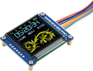 1.5inch RGB OLED Display Module, 128x128 Pixels 16-bit High Color (65K Colors) 1351 Driver, SPI Interface, Compatible with Arduino Raspberry Pi Ardui Jetson Nano STM32,etc. 1.5inch RGB OLED Display Module, 128x128 Pixels 16-bit High Color (65K Colors) 1351 Driver, SPI Interface, Compatible with Arduino Raspberry Pi Ardui Jetson Nano STM32,etc.