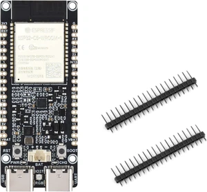 ESP32-C5 5GHz/2.4GHz Dual-Band Wi-Fi 6 Development Board, ESP32-C5-WROOM-1 Module, Support WiFi/BLE 5/ Zigbee/Thread/Wireless Communications, 240MHz RISC-V Processor, 16MB Flash+8MB PSRAM ESP32-C5 5GHz/2.4GHz Dual-Band Wi-Fi 6 Development Board, ESP32-C5-WROOM-1 Module, Support WiFi/BLE 5/ Zigbee/Thread/Wireless Communications, 240MHz RISC-V Processor, 16MB Flash+8MB PSRAM