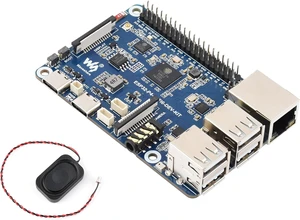 ESP32-P4-WIFI6-DEV-KIT Dev Board, Based On ESP32-P4 and ESP32-C6, Supports Wi-Fi 6 and Bluetooth 5 / BLE 5, Rich Human-Machine Interfaces, Supports AI Speech Interaction, Comes with Speaker ESP32-P4-WIFI6-DEV-KIT Dev Board, Based On ESP32-P4 and ESP32-C6, Supports Wi-Fi 6 and Bluetooth 5 / BLE 5, Rich Human-Machine Interfaces, Supports AI Speech Interaction, Comes with Speaker