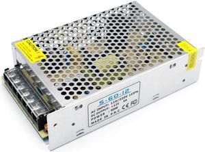 inShareplus 12V 5A 60W, DC Universal Regulated Switching Power Supply, 100-240V AC to DC 12 Volt LED Driver, Converter, Transformer for LED Strip Light, CCTV, Computer Project, 3D Printer