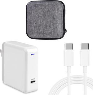 MacBook Pro Charger 61W USB-C Power Adapter for MacBook Pro 14 13 Inch Compatible with 67W 30W Mac Book Air 2020 2019 2018, MacBook Charger USB C with 6.56ft Charging Cord