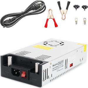 MEISHILE DC 12V 600W 50A Switch Power Supply 110V AC to DC SMPS/PSU Converter Power Supply Adapter Transformer, ButtonV21 (Upgraded Version(DC 12V 50A))