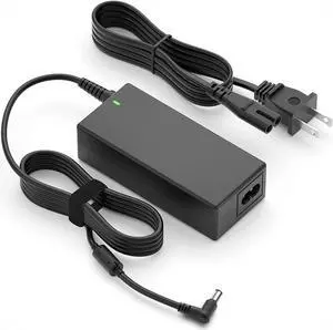 POWSEED 65W Laptop Power Adapter Charger for DELL Chromebook 11 3120 3180 3181 3189 Latitude 14 5404 E7440 E7450 E5250 E5430 E5440 E5450 E6420 E6430 Vostro 2520 3360 XPS 14 L421X PA-12 Power Cord