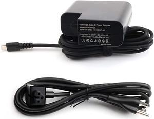 65W USB C Laptop Charger for HP Spectre x360 13 Series 13-ac023dx 13-ac033dx 13-ae015dx 13-w023dx 13-w013dx 13-v011dx 13-v111dx Ac Adapter Power Cord