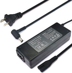 90W 19.5V 4.7A AC Adapter Laptop Charger Replacement for Sony Vaio PCG-3J1L VPCCW21FX VGN-CR240E VPCF236FM PCG-61A14L PCGA-AC19V10 VGP-AC19V10 VPCEH11FX SVE14118FXW VGN-A PCG-GRX VGN-AR Sony Bravia