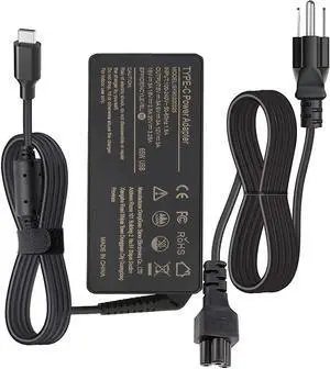 65W Type C Power Adapter, USB-C Charger for Lenovo Yoga C940 C740 S730 720 730 720-13IKB 730-13ikb 730S 910 920 920-13ikb 13 ThinkPad X1 Carbon