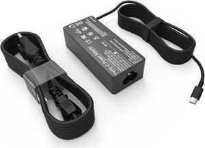 65W 45W USB C Laptop Charger for Dell AdapterReplacement Chromebook 3100 3400 5190 2-in-1 Latitude 5420 7420 7400 7410 5300 5520 3380 5285 5290 XPS 13 9300 9310 7390 Type C Power Supply Cord