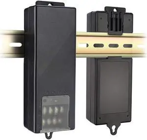 CENTROPOWER DC Power Adapter 12V 5A 4 Channel Din-Rail Mounting Distribution Power for CCTV Security Camera with PTC Fuse
