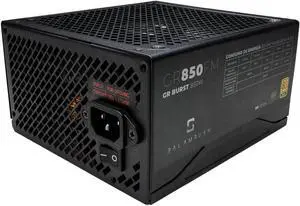Balam Rush, Legend Series, GR Burst - GR850, 850 W, 80 Plus Gold, Full Modular, Power Supply, (High Voltage Protection, Low Noise Fan), Black