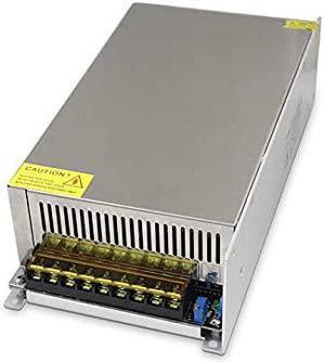 TOTIWO AC to DC 1200W Power Supply, Switching Converter 12V /24V/36V/48V 1200W for CCTV, Computer Project, 3D Printer, LED Strip Light (48v 25a 1200w, 200-240VAC/silver)