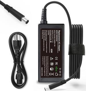65W AC Adapter Laptop Charger for HP Pavilion DV6 DV7 Dv6-6117dx Dv6-1030us Elitebook 840 G1 G2 810 G1 G2 850 Probook 640 650 450 G1 HP Notebook 2000 2000-2d60dx 2000-2d19wm 2000-369wm Power Cord Plug