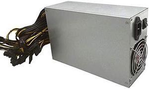 Xianxiang 1800W Mining Power Supply, Modular Mining PC Power with Auto-Thermally Controlled Fan Supply, Supports 8 GPU ETH Rig Ethereum Miner 110V-240V Power Supply Mining Machine