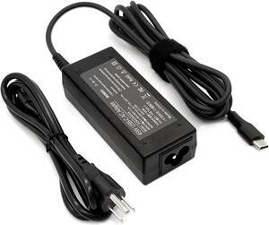 USB Type C 45W Chromebook Charger for HP Chromebook 14 X360 14-ca051wm 14-ca052wm 14-ca091wm ca061dx 14-ca0061dx 14-ca060nr 14-ca020nr 14-ca043cl USB C Power Supply Adapter