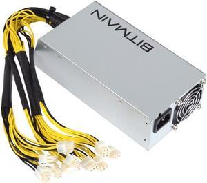 Adoner Bitmain APW3++ Power Supply PSU 12V 1200-1600W A3 PCI L3+ D3 S7 S9 110-220V NEW
